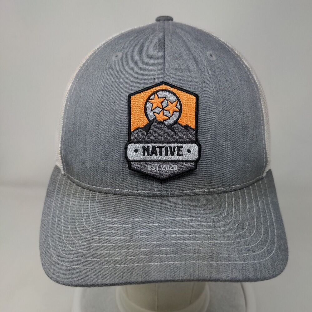 Native Est 2020 Patch Snapback Mesh Back Trucker … - image 2